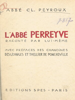 cover image of L'abbé Perreyve